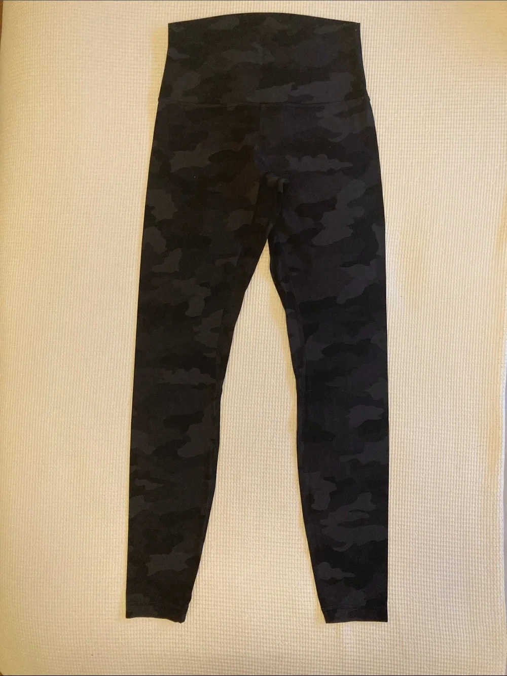 lululemon athletica Women's High-Waist Camo Leggings - Black/Charcoal